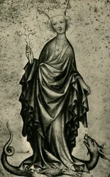 Pyhä Margaret, 1400-luvun alku, 1943.