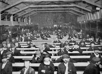Pelastusarmeijan suoja, Blackfriars, Lontoo, 1900-luvun alku
