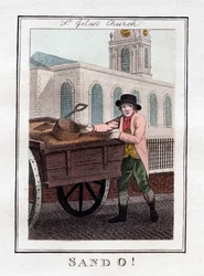 Sand O, St Gilessin kirkko, Lontoo, 1805