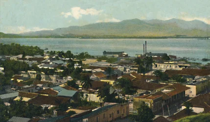 Santiago de Kuuba. Osittainen kuva, c1910.
