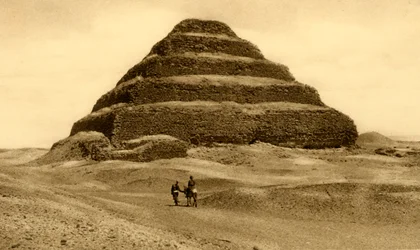 Saqqara - Step Pyramid, c1918-c1939.