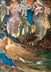 Kohtaus Shakespearen Kesäyön unelmasta