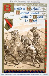 Kohtaus Bertrand du Guesclinin elämästä 1800-luvulta