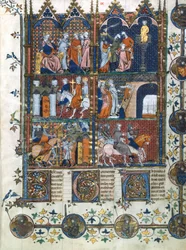 Kohtauksia ensimmäisestä ristiretkestä, 1096-1099 1300-luku