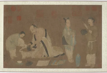 Tutkija ja avustaja, Ming-dynastia, 1368-1644.