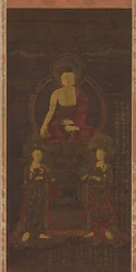 Shakyamuni kolmikko,