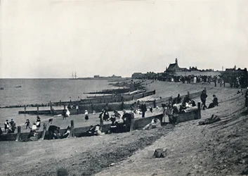 Sheerness - Promenade and Beach, 1895
