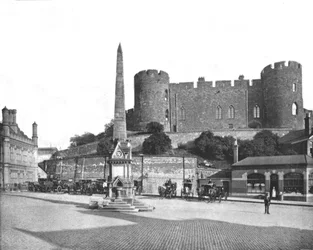 Shrewsbury Castle, Shrewsbury, Shropshire, 1894.