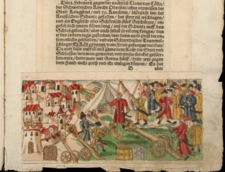 Venäläisten Revalin piiritys 1578. Johann Jakob Wickin viestikokoelmasta...