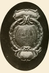Hopeinen etuosa, Englannin vaakuna, 1677, 1937.