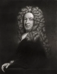 Sir Samuel Garth, englantilainen lääkäri ja runoilija c1705-1710 1906