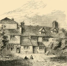 Sir Walter Raleighsin talo, v. 1872.