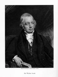 Sir Walter Scott, 1. Baronet, tuottelias skotlantilainen historiallinen kirjailija ja runoilija, 1800-luku