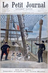 Admiral Roustanin kuuden kuukauden tarkastus Borda-aluksella, 1902