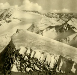 Lumiset vuoret, Bad Hofgastein, Itävalta, v1935.
