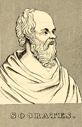 Sokrates, 470-399 eKr., 1830.