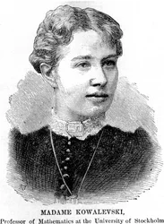 Sonia Sophie Kowalevski, venäläinen matemaatikko, 1888