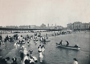 Southport - Laituri ja South Lake, 1895