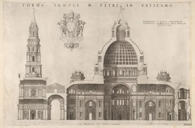 Roomalaisen loiston peili: Pietarin basilikan suunnittelu Peters Vatikaanissa, 1514