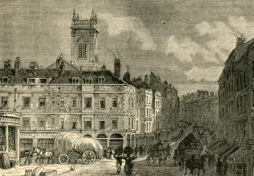 St. Andrewsin kirkko, Snow Hillistä, vuonna 1850, n. 1872.