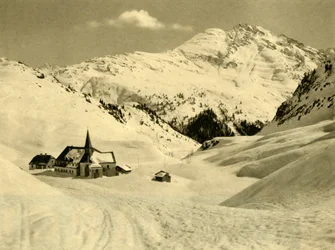 St Christoph am Arlberg, Itävalta, 1935.
