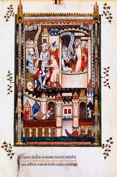 St Denis, St Rusticus ja St Eleutherius vankilassa, 1317