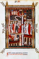 St Denis lähettää lähetyssaarnaajia, 1317
