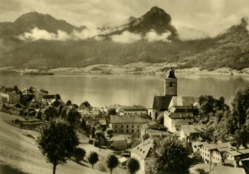 St Wolfgang im Salzkammergut, Ylä-Itävalta, 1935.