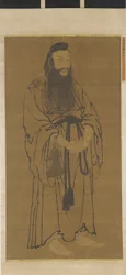 Lü Dongbinin seisova hahmo, Ming-dynastia, 1368-1644.