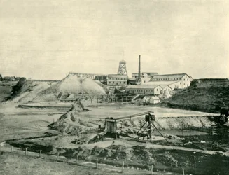 Itäisen kultakaivoksen tähti, Ballarat, 1901.