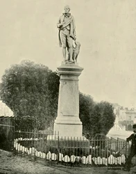 Robert Burnsin patsas, Ballarat, 1901.