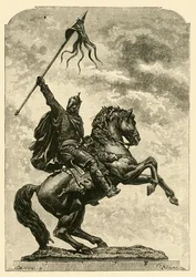 Vilhelm Valloittajan patsas, Falaise, 1890.