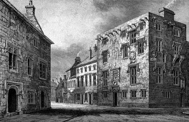 Katu Galwayssa, Thomas Lynchin talo näkyvissä, 1893