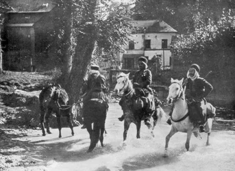 Sudanin ratsuväki, Ranska, 1915