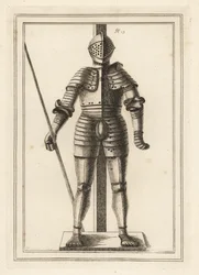 Kuningas Henry VIII:lle 18-vuotiaana Lontoon Towerissa tehty panssaripuku