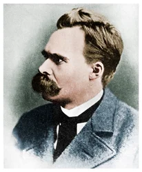Yli-ihminen: Friedrich Nietzsche, saksalainen filosofi, 1800-luku, 1956