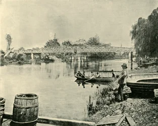 Kääntösilta Latroben yli, 1901.