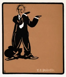 TE Dunville 1868-1924, englantilainen laulaja ja koomikko, 1800-luvun loppu