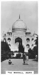 Taj Mahal, Agra, Uttar Pradesh, Intia, 1925.