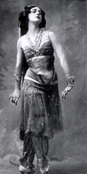 Tamara Karsavina, venäläinen balerina, 1911