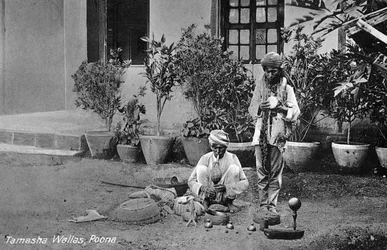 Tamasha Wallas, Pune Poona, Intia, 1900-luvun alku