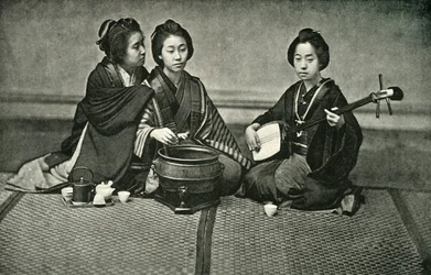 "Tea ja musiikki", 1891.