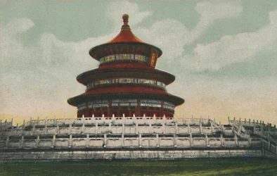 Taivaan temppeli, Pekin, 1910.