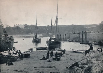 Tenby - Satamassa, 1895
