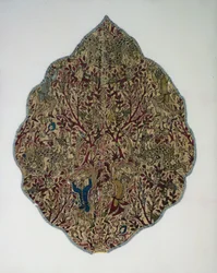 Lohikäärmetappaajan telttapaneeli, 1550-1599.