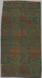 Tekstiili, italialainen, 1300-luvun loppu - 1400-luvun alku.