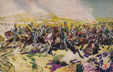17th Lancers. Light Prikaatin panos Balaclavassa, 1854, 1939
