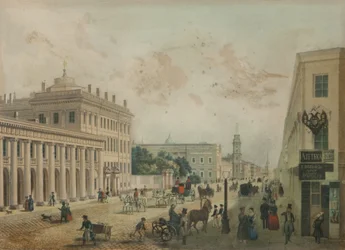 Anichkovin palatsi Pietarissa, 1840-luvun loppu.