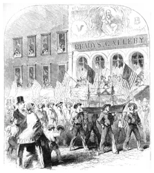 Atlantic Telegraph Cable, Parade, c1858