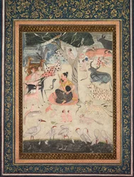 Musiikin nähtävyydet, c. 1680.